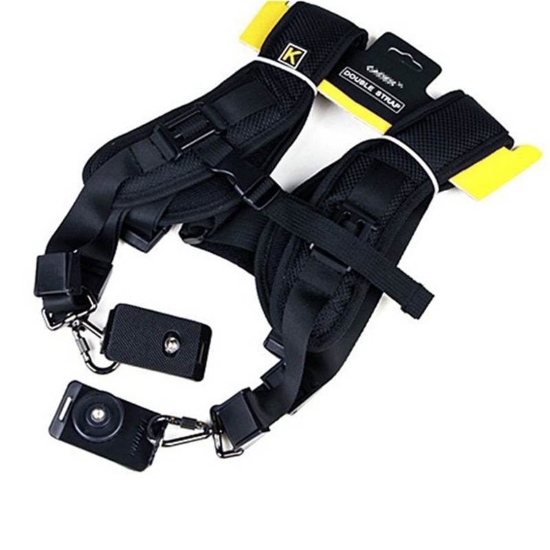 CADEN Quick Rapid Shoulder Belt Strap for All DSLR Camera ( Curea dubla nylon DSLR )
