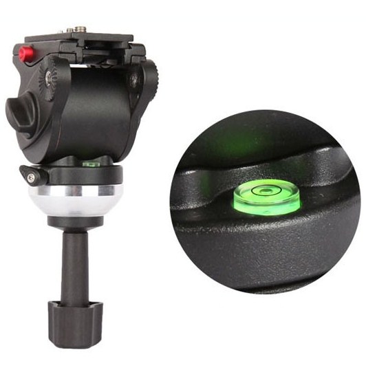 JieYang JY0506AH Fluid Tripod Head for 75MM bowl ( 6Kg )