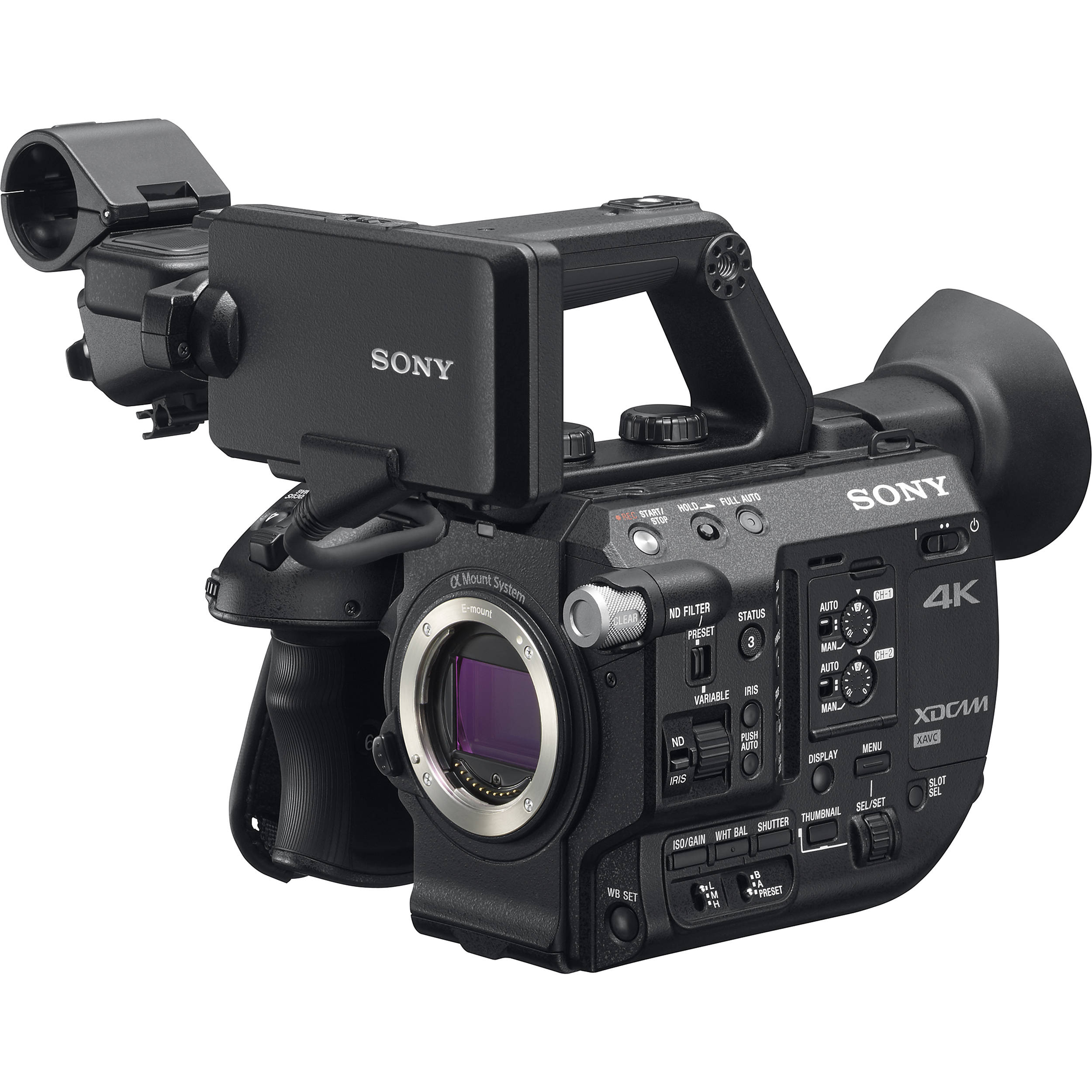 Sony PXW-FS7 4K XDCAM Super35 Camcorder Kit with 28 to 135mm Zoom Lens